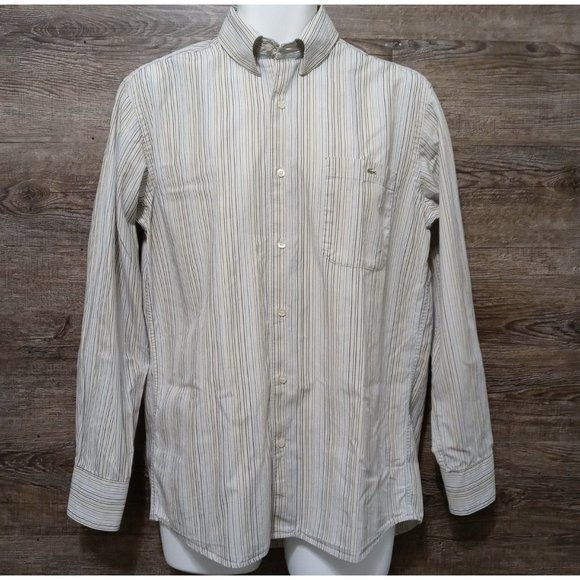 Lacoste long sleeve shirt size 40 - Picture 1 of 7